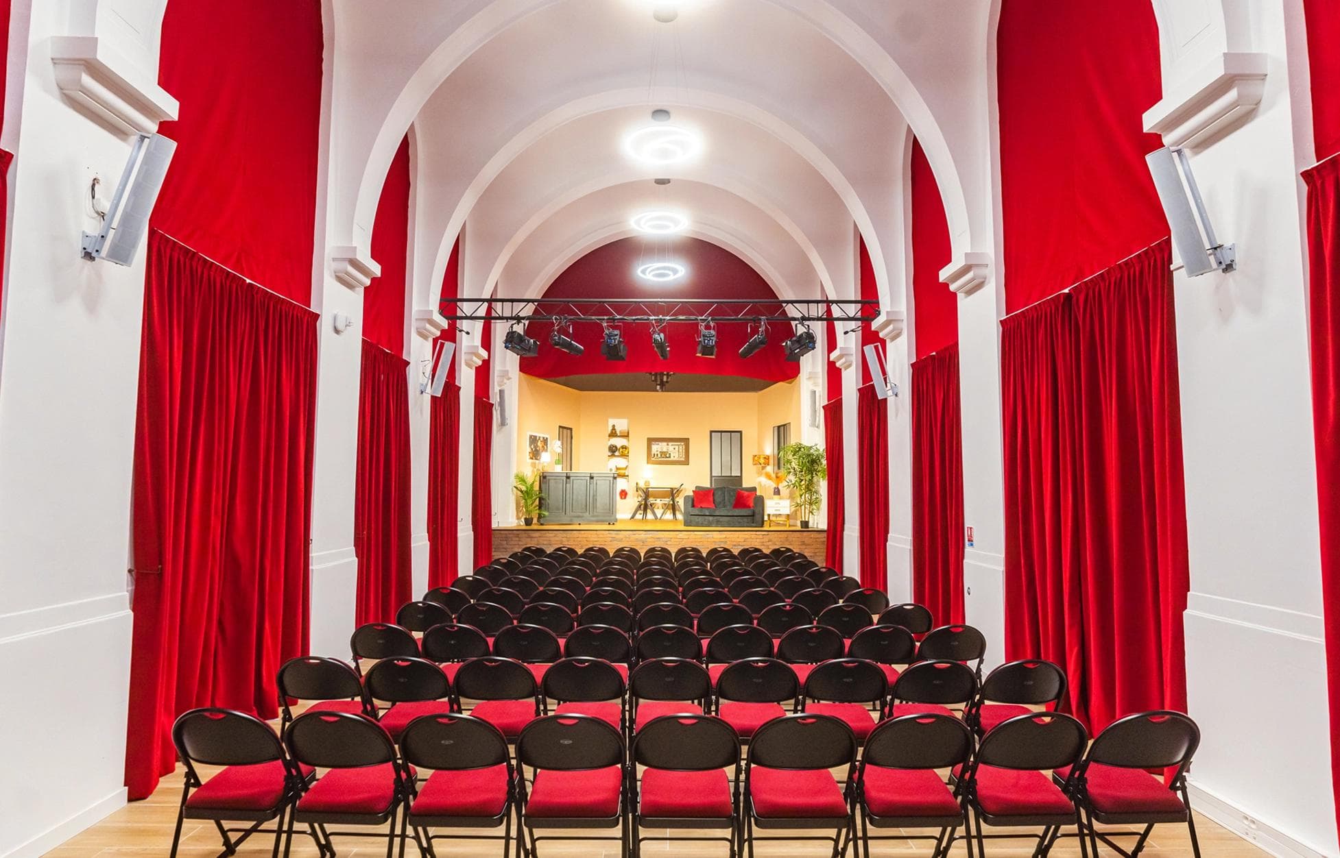 Théâtre de Bibi Lille La salle de spectacle du Théâtre de Bibi